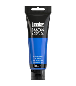 Farba akrylowa Liquitex Basics Color 118ml Tuba 984 Fluorescent Blue